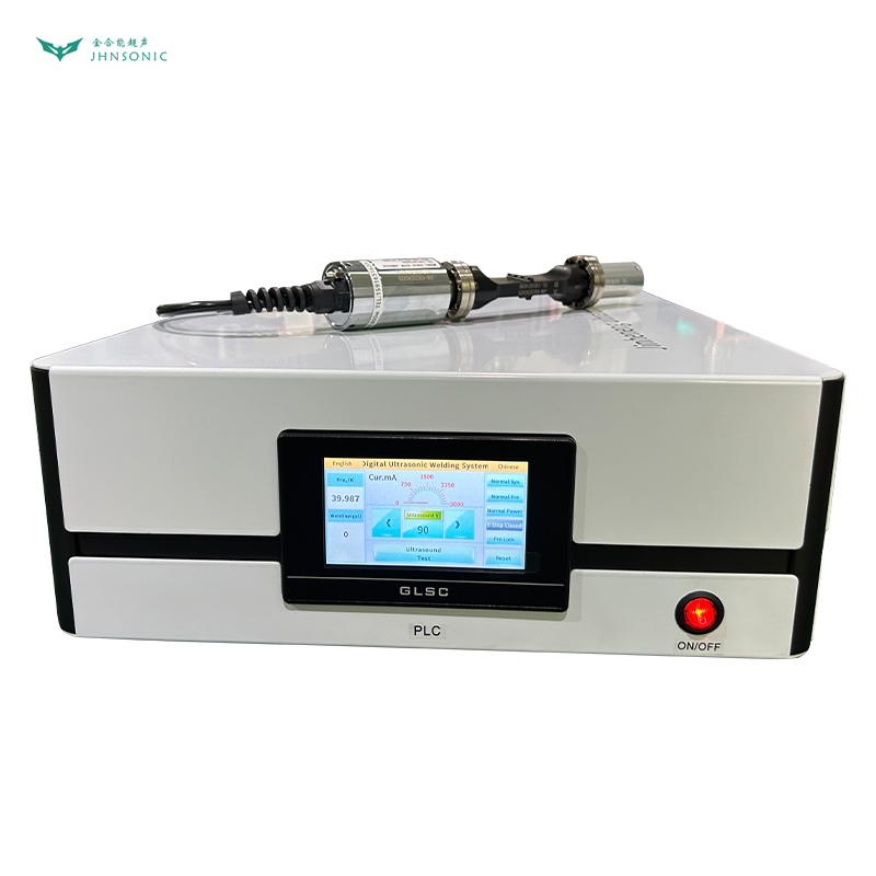 4008-1 full wave negative electrode ultrasonic metal spot welding machine for lithium ion battery tab