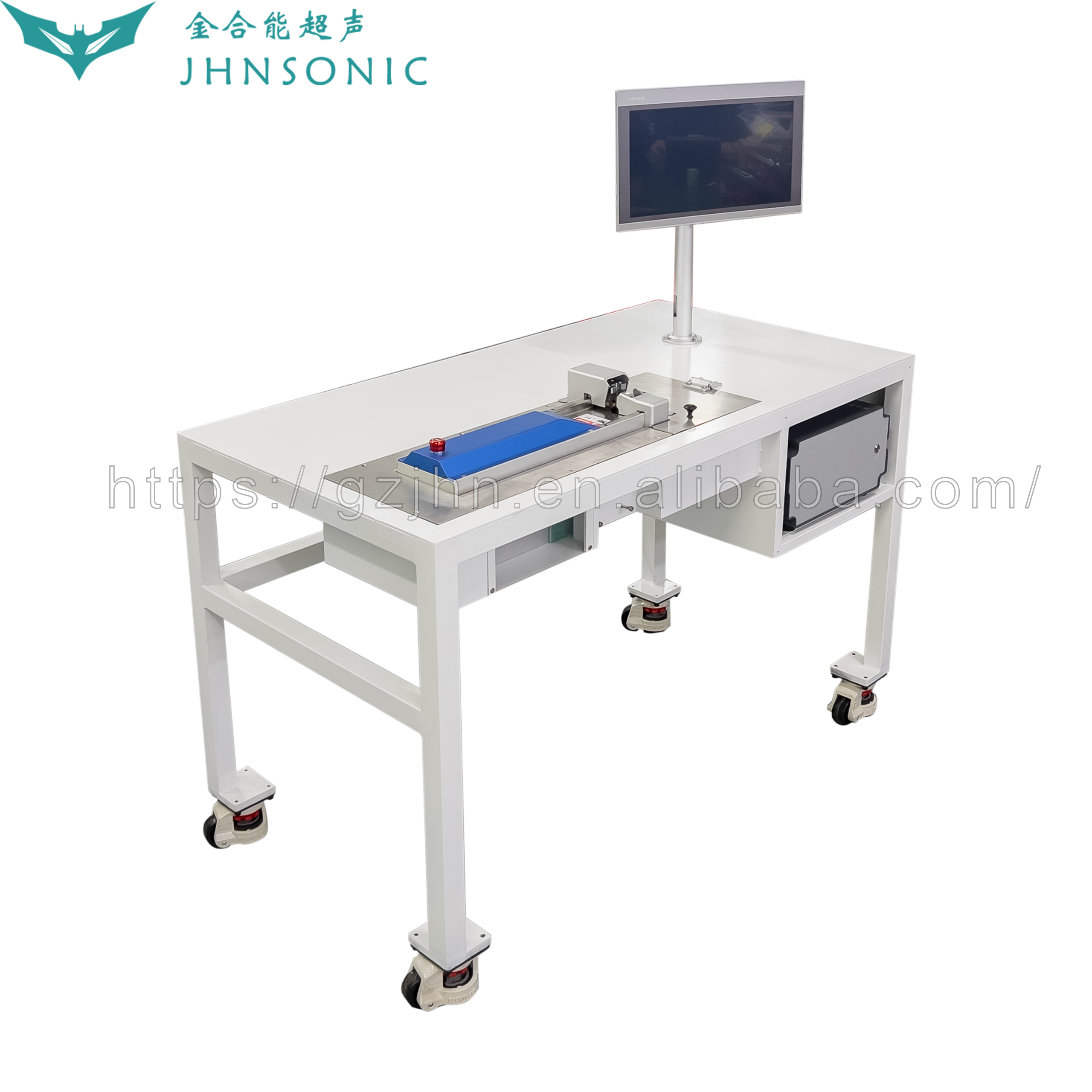 Newly Designed 3000W 4-inch Touch Screen Ultrasonic Welding Machine High Welding Strength New Wire Harness